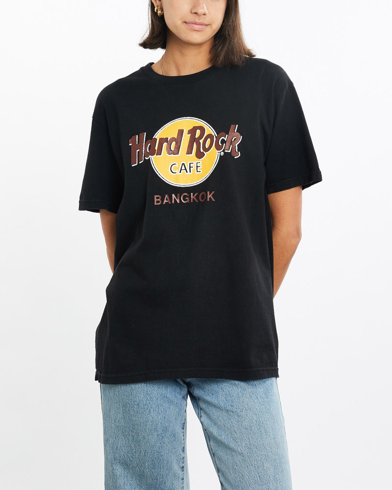 Vintage, 80s, Hard, Rock, Cafe, Tee, The Real Deal, size small, colour Black, newtown, sydney, australia, thrift store, opshop, preloved, secondhand, sustainable, retro, antique, 70s, 80s, 90s, 2000s, 00s, fashion, clothing, streetwear, trendy, garment, style, boutique, store, shop, archive, sale, cheap, best, top, T-Shirts