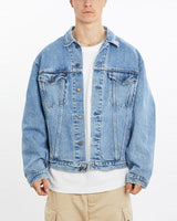 Vintage, Levi's, Denim, Jacket, The Real Deal, size large, colour Blue, newtown, sydney, australia, thrift store, opshop, preloved, secondhand, sustainable, retro, antique, 70s, 80s, 90s, 2000s, 00s, fashion, clothing, streetwear, trendy, garment, style, boutique, store, shop, archive, sale, cheap, best, top, Jackets