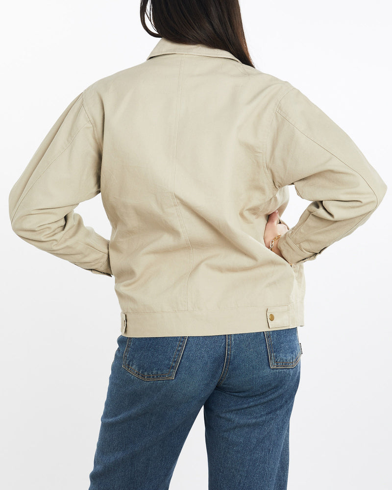 Vintage, 90s, Polo, Ralph, Lauren, Harrington, Jacket, The Real Deal, size medium, colour Beige, newtown, sydney, australia, thrift store, opshop, preloved, secondhand, sustainable, retro, antique, 70s, 80s, 90s, 2000s, 00s, fashion, clothing, streetwear, trendy, garment, style, boutique, store, shop, archive, sale, cheap, best, top, Jackets