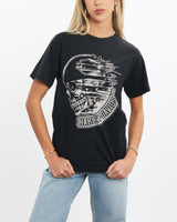 Vintage, Harley, Davidson, Tee, The Real Deal, size extra small, colour Black, newtown, sydney, australia, thrift store, opshop, preloved, secondhand, sustainable, retro, antique, 70s, 80s, 90s, 2000s, 00s, fashion, clothing, streetwear, trendy, garment, style, boutique, store, shop, archive, sale, cheap, best, top, T-Shirts