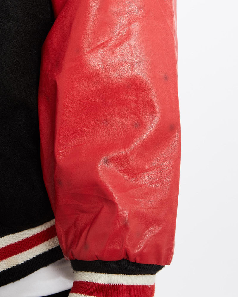 Vintage, NCAA, Ohio, State, Buckeyes, Varsity, Jacket, The Real Deal, size extra large, colour Multicolour, newtown, sydney, australia, thrift store, opshop, preloved, secondhand, sustainable, retro, antique, 70s, 80s, 90s, 2000s, 00s, fashion, clothing, streetwear, trendy, garment, style, boutique, store, shop, archive, sale, cheap, best, top, Jackets