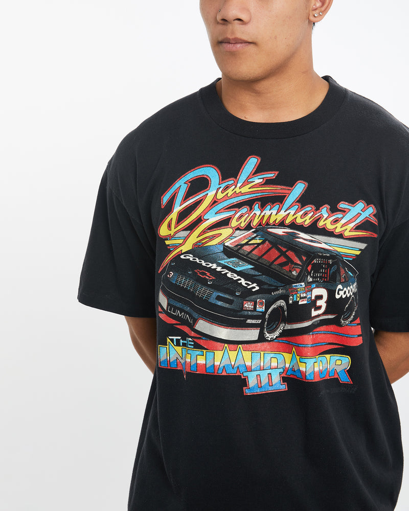 Vintage 1990 Dale Earnhardt Racing Tee <br>L , The Real Deal , newtown, sydney, australia, thrift store, opshop, preloved, secondhand, sustainable, retro, antique, 70s, 80s, 90s, 2000s, 00s, fashion, clothing, streetwear, trendy, garment, style, boutique, store, shop, archive, sale, cheap, best, top