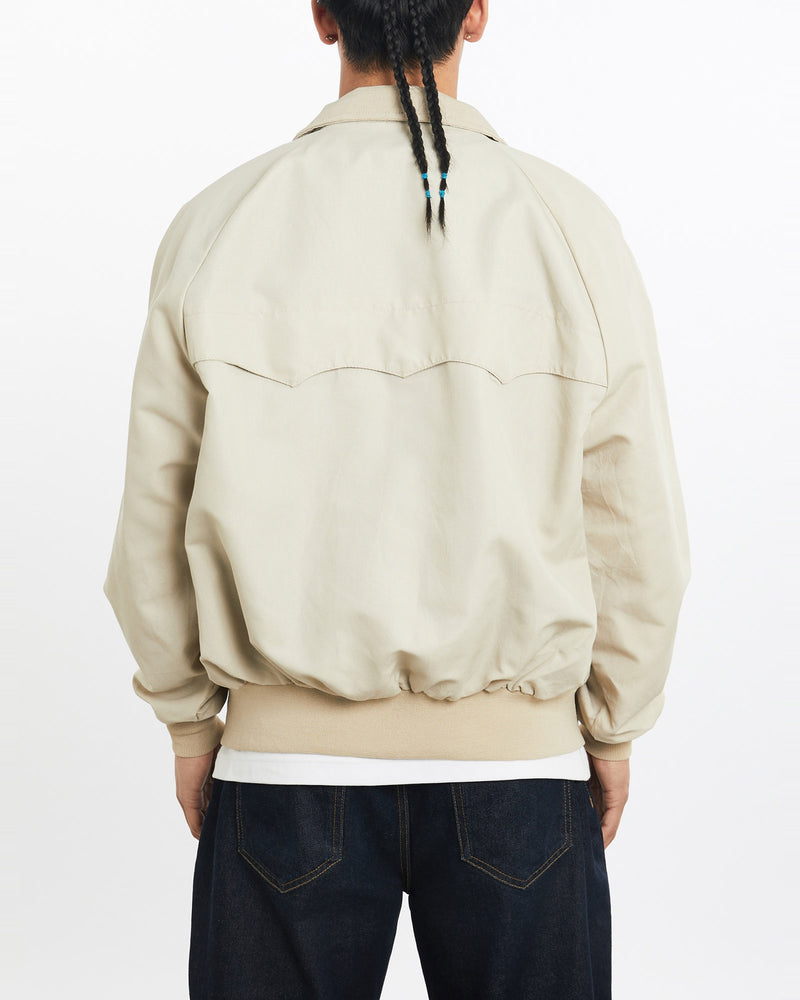 Vintage, 90s, Polo, Ralph, Lauren, Harrington, Jacket, The Real Deal, size large, colour Beige, newtown, sydney, australia, thrift store, opshop, preloved, secondhand, sustainable, retro, antique, 70s, 80s, 90s, 2000s, 00s, fashion, clothing, streetwear, trendy, garment, style, boutique, store, shop, archive, sale, cheap, best, top, Jackets