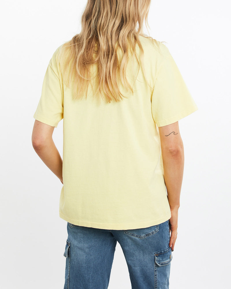 Vintage, 90s, Jesus, Bee, Tee, The Real Deal, size medium, colour Yellow, newtown, sydney, australia, thrift store, opshop, preloved, secondhand, sustainable, retro, antique, 70s, 80s, 90s, 2000s, 00s, fashion, clothing, streetwear, trendy, garment, style, boutique, store, shop, archive, sale, cheap, best, top, T-Shirts