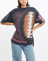 Vintage, 90s, NCAA, South, Carolina, Gamecocks, Tee, The Real Deal, size medium, colour Grey, newtown, sydney, australia, thrift store, opshop, preloved, secondhand, sustainable, retro, antique, 70s, 80s, 90s, 2000s, 00s, fashion, clothing, streetwear, trendy, garment, style, boutique, store, shop, archive, sale, cheap, best, top, T-Shirts