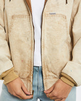 Vintage, 80s, Carhartt, Active', Jacket, The Real Deal, size extra small, colour Brown, newtown, sydney, australia, thrift store, opshop, preloved, secondhand, sustainable, retro, antique, 70s, 80s, 90s, 2000s, 00s, fashion, clothing, streetwear, trendy, garment, style, boutique, store, shop, archive, sale, cheap, best, top, Jackets