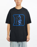 Vintage, 90s, NCAA, Duke, Blue, Devils, Tee, The Real Deal, size large, colour Black, newtown, sydney, australia, thrift store, opshop, preloved, secondhand, sustainable, retro, antique, 70s, 80s, 90s, 2000s, 00s, fashion, clothing, streetwear, trendy, garment, style, boutique, store, shop, archive, sale, cheap, best, top, T-Shirts