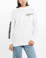 Vintage, 1988, Incline, Pro, Tour, Ski, Long, Sleeve, Tee, The Real Deal, size small, colour White, newtown, sydney, australia, thrift store, opshop, preloved, secondhand, sustainable, retro, antique, 70s, 80s, 90s, 2000s, 00s, fashion, clothing, streetwear, trendy, garment, style, boutique, store, shop, archive, sale, cheap, best, top, T-Shirts