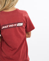 Vintage, 90s, Nike, Tee, The Real Deal, size extra small, colour Red, newtown, sydney, australia, thrift store, opshop, preloved, secondhand, sustainable, retro, antique, 70s, 80s, 90s, 2000s, 00s, fashion, clothing, streetwear, trendy, garment, style, boutique, store, shop, archive, sale, cheap, best, top, T-Shirts