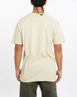 Vintage, Harley, Davidson, Henley, Tee, The Real Deal, size large, colour Beige, newtown, sydney, australia, thrift store, opshop, preloved, secondhand, sustainable, retro, antique, 70s, 80s, 90s, 2000s, 00s, fashion, clothing, streetwear, trendy, garment, style, boutique, store, shop, archive, sale, cheap, best, top, T-Shirts