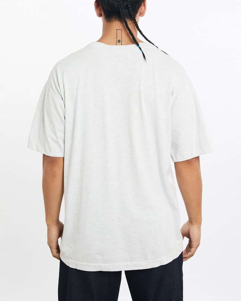 Vintage, 1992, MLB, Florida, Marlins, Tee, The Real Deal, size large, colour Grey, newtown, sydney, australia, thrift store, opshop, preloved, secondhand, sustainable, retro, antique, 70s, 80s, 90s, 2000s, 00s, fashion, clothing, streetwear, trendy, garment, style, boutique, store, shop, archive, sale, cheap, best, top, T-Shirts