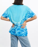 Vintage, 90s, Dolphin, Wildlife, Tie, Dye, Tee, The Real Deal, size small, colour Blue, newtown, sydney, australia, thrift store, opshop, preloved, secondhand, sustainable, retro, antique, 70s, 80s, 90s, 2000s, 00s, fashion, clothing, streetwear, trendy, garment, style, boutique, store, shop, archive, sale, cheap, best, top, T-Shirts