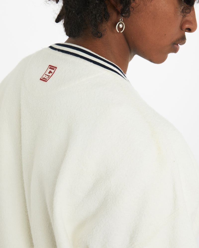 Vintage 90s Chaps Ralph Lauren Fleece Sweatshirt <br>L , The Real Deal , newtown, sydney, australia, thrift store, opshop, preloved, secondhand, sustainable, retro, antique, 70s, 80s, 90s, 2000s, 00s, fashion, clothing, streetwear, trendy, garment, style, boutique, store, shop, archive, sale, cheap, best, top