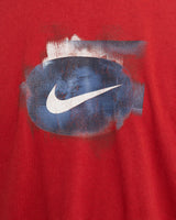 Vintage, Nike, Long, Sleeve, Tee, The Real Deal, size extra large, colour Red, newtown, sydney, australia, thrift store, opshop, preloved, secondhand, sustainable, retro, antique, 70s, 80s, 90s, 2000s, 00s, fashion, clothing, streetwear, trendy, garment, style, boutique, store, shop, archive, sale, cheap, best, top, T-Shirts