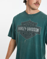 Vintage Harley Davidson Tee <br>XL , The Real Deal , newtown, sydney, australia, thrift store, opshop, preloved, secondhand, sustainable, retro, antique, 70s, 80s, 90s, 2000s, 00s, fashion, clothing, streetwear, trendy, garment, style, boutique, store, shop, archive, sale, cheap, best, top