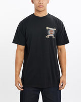 Vintage, Harley, Davidson, Tee, The Real Deal, size large, colour Black, newtown, sydney, australia, thrift store, opshop, preloved, secondhand, sustainable, retro, antique, 70s, 80s, 90s, 2000s, 00s, fashion, clothing, streetwear, trendy, garment, style, boutique, store, shop, archive, sale, cheap, best, top, T-Shirts