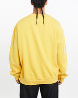 Vintage, 90s, Tommy, Hilfiger, Sweatshirt, The Real Deal, size extra large, colour Yellow, newtown, sydney, australia, thrift store, opshop, preloved, secondhand, sustainable, retro, antique, 70s, 80s, 90s, 2000s, 00s, fashion, clothing, streetwear, trendy, garment, style, boutique, store, shop, archive, sale, cheap, best, top, Sweats and hoodies