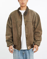 Vintage, 90s, Carhartt, Santa, Fe', Jacket, The Real Deal, size large, colour Brown, newtown, sydney, australia, thrift store, opshop, preloved, secondhand, sustainable, retro, antique, 70s, 80s, 90s, 2000s, 00s, fashion, clothing, streetwear, trendy, garment, style, boutique, store, shop, archive, sale, cheap, best, top, Jackets