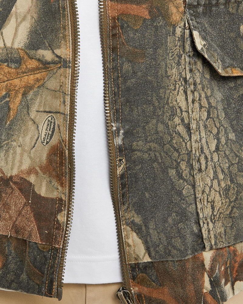 Vintage, 90s, Realtree, Camo, Jacket, The Real Deal, size large, colour Brown, newtown, sydney, australia, thrift store, opshop, preloved, secondhand, sustainable, retro, antique, 70s, 80s, 90s, 2000s, 00s, fashion, clothing, streetwear, trendy, garment, style, boutique, store, shop, archive, sale, cheap, best, top, Jackets