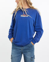 Vintage, 90s, Rusty, Surf, Long, Sleeve, Tee, The Real Deal, size medium, colour Blue, newtown, sydney, australia, thrift store, opshop, preloved, secondhand, sustainable, retro, antique, 70s, 80s, 90s, 2000s, 00s, fashion, clothing, streetwear, trendy, garment, style, boutique, store, shop, archive, sale, cheap, best, top, T-Shirts