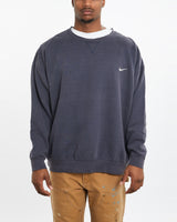 Vintage 90s Nike Sweatshirt <br>XL , The Real Deal , newtown, sydney, australia, thrift store, opshop, preloved, secondhand, sustainable, retro, antique, 70s, 80s, 90s, 2000s, 00s, fashion, clothing, streetwear, trendy, garment, style, boutique, store, shop, archive, sale, cheap, best, top