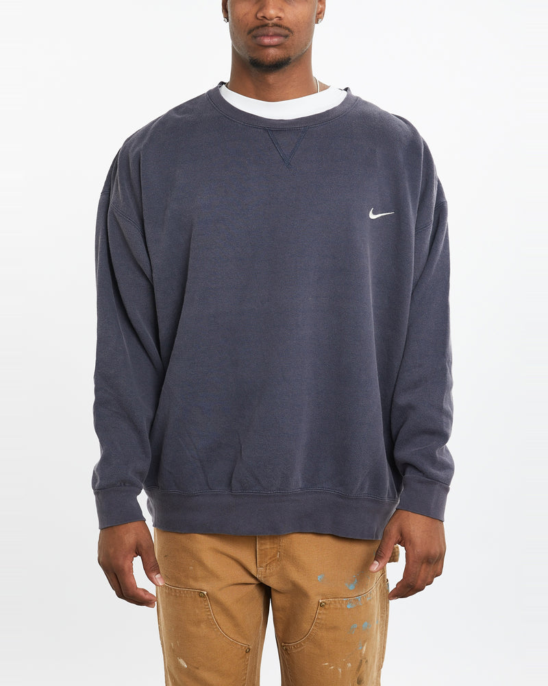 Vintage 90s Nike Sweatshirt <br>XL , The Real Deal , newtown, sydney, australia, thrift store, opshop, preloved, secondhand, sustainable, retro, antique, 70s, 80s, 90s, 2000s, 00s, fashion, clothing, streetwear, trendy, garment, style, boutique, store, shop, archive, sale, cheap, best, top