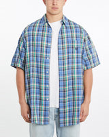 Vintage, Chaps, Ralph, Lauren, Short, Sleeve, Button, Up, Shirt, The Real Deal, size XXXL, colour Multicolour, newtown, sydney, australia, thrift store, opshop, preloved, secondhand, sustainable, retro, antique, 70s, 80s, 90s, 2000s, 00s, fashion, clothing, streetwear, trendy, garment, style, boutique, store, shop, archive, sale, cheap, best, top, Shirts