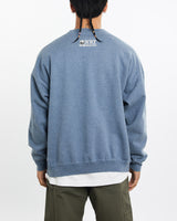 Vintage, 90s, WWF, Zebra, Wildlife, Sweatshirt, The Real Deal, size large, colour Blue, newtown, sydney, australia, thrift store, opshop, preloved, secondhand, sustainable, retro, antique, 70s, 80s, 90s, 2000s, 00s, fashion, clothing, streetwear, trendy, garment, style, boutique, store, shop, archive, sale, cheap, best, top, Sweats and hoodies