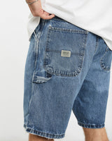 Vintage Wrangler Denim Carpenter Shorts <br>34" , The Real Deal , newtown, sydney, australia, thrift store, opshop, preloved, secondhand, sustainable, retro, antique, 70s, 80s, 90s, 2000s, 00s, fashion, clothing, streetwear, trendy, garment, style, boutique, store, shop, archive, sale, cheap, best, top