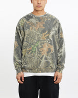 Vintage, 90s, Realtree, Camo, Sweatshirt, The Real Deal, size extra large, colour Brown, newtown, sydney, australia, thrift store, opshop, preloved, secondhand, sustainable, retro, antique, 70s, 80s, 90s, 2000s, 00s, fashion, clothing, streetwear, trendy, garment, style, boutique, store, shop, archive, sale, cheap, best, top, Sweats and hoodies