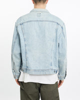 Vintage, Lee, Denim, Jacket, The Real Deal, size extra large, colour Blue, newtown, sydney, australia, thrift store, opshop, preloved, secondhand, sustainable, retro, antique, 70s, 80s, 90s, 2000s, 00s, fashion, clothing, streetwear, trendy, garment, style, boutique, store, shop, archive, sale, cheap, best, top, Jackets