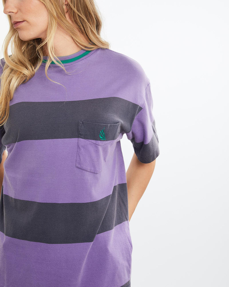 Vintage, 90s, Nautica, Pocket, Tee, The Real Deal, size medium, colour Multicolour, newtown, sydney, australia, thrift store, opshop, preloved, secondhand, sustainable, retro, antique, 70s, 80s, 90s, 2000s, 00s, fashion, clothing, streetwear, trendy, garment, style, boutique, store, shop, archive, sale, cheap, best, top, T-Shirts