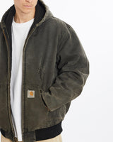 Vintage, Carhartt, Active', Jacket, The Real Deal, size large, colour Black, newtown, sydney, australia, thrift store, opshop, preloved, secondhand, sustainable, retro, antique, 70s, 80s, 90s, 2000s, 00s, fashion, clothing, streetwear, trendy, garment, style, boutique, store, shop, archive, sale, cheap, best, top, Jackets