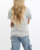 Vintage, 90s, Nike, Tee, The Real Deal, size extra small, colour Grey, newtown, sydney, australia, thrift store, opshop, preloved, secondhand, sustainable, retro, antique, 70s, 80s, 90s, 2000s, 00s, fashion, clothing, streetwear, trendy, garment, style, boutique, store, shop, archive, sale, cheap, best, top, T-Shirts