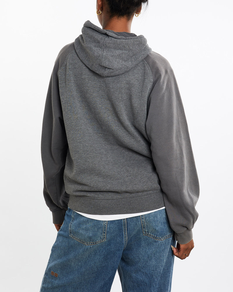 Vintage, Nike, Hooded, Sweatshirt, The Real Deal, size medium, colour Grey, newtown, sydney, australia, thrift store, opshop, preloved, secondhand, sustainable, retro, antique, 70s, 80s, 90s, 2000s, 00s, fashion, clothing, streetwear, trendy, garment, style, boutique, store, shop, archive, sale, cheap, best, top, Sweats and hoodies