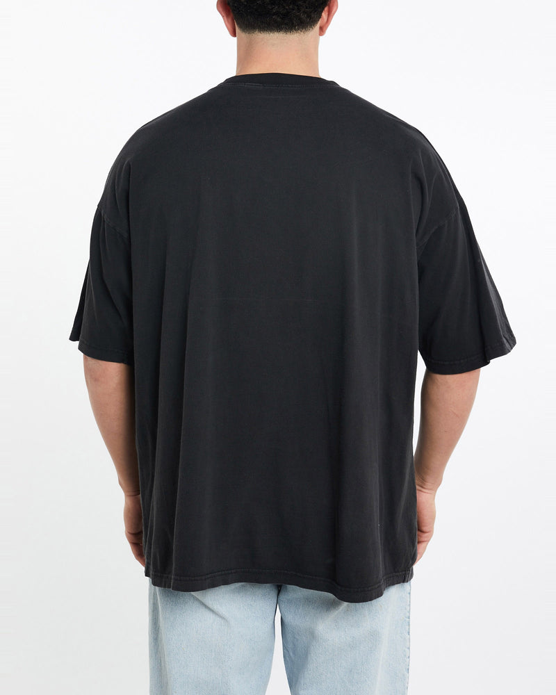 Vintage, 90s, The, Three, Stooges, Curly', Tee, The Real Deal, size double extra large, colour Black, newtown, sydney, australia, thrift store, opshop, preloved, secondhand, sustainable, retro, antique, 70s, 80s, 90s, 2000s, 00s, fashion, clothing, streetwear, trendy, garment, style, boutique, store, shop, archive, sale, cheap, best, top, T-Shirts