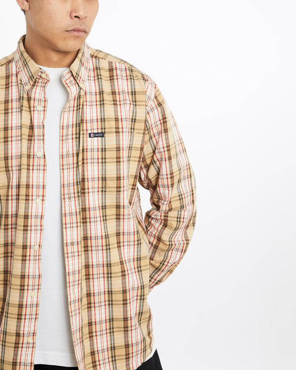 Vintage, Chaps, Ralph, Lauren, Button, Up, Shirt, The Real Deal, size extra large, colour Multicolour, newtown, sydney, australia, thrift store, opshop, preloved, secondhand, sustainable, retro, antique, 70s, 80s, 90s, 2000s, 00s, fashion, clothing, streetwear, trendy, garment, style, boutique, store, shop, archive, sale, cheap, best, top, Shirts