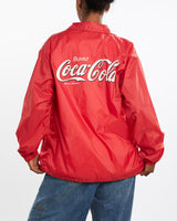 Vintage, 90s, Coca, Cola, Coaches, Jacket, The Real Deal, size medium, colour Red, newtown, sydney, australia, thrift store, opshop, preloved, secondhand, sustainable, retro, antique, 70s, 80s, 90s, 2000s, 00s, fashion, clothing, streetwear, trendy, garment, style, boutique, store, shop, archive, sale, cheap, best, top, Jackets
