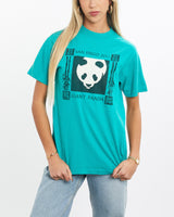 Vintage, 1988, San, Diego, Zoo, Panda, Wildlife, Tee, The Real Deal, size extra small, colour Green, newtown, sydney, australia, thrift store, opshop, preloved, secondhand, sustainable, retro, antique, 70s, 80s, 90s, 2000s, 00s, fashion, clothing, streetwear, trendy, garment, style, boutique, store, shop, archive, sale, cheap, best, top, T-Shirts