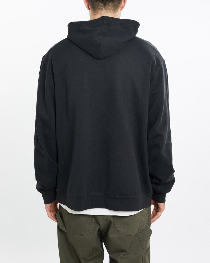 Vintage, Reebok, NHL, San, Jose, Sharks, Hooded, Sweatshirt, The Real Deal, size extra large, colour Black, newtown, sydney, australia, thrift store, opshop, preloved, secondhand, sustainable, retro, antique, 70s, 80s, 90s, 2000s, 00s, fashion, clothing, streetwear, trendy, garment, style, boutique, store, shop, archive, sale, cheap, best, top, Sweats and hoodies