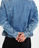 Vintage, Wrangler, Blanket, Lined, Denim, Jacket, The Real Deal, size extra large, colour Blue, newtown, sydney, australia, thrift store, opshop, preloved, secondhand, sustainable, retro, antique, 70s, 80s, 90s, 2000s, 00s, fashion, clothing, streetwear, trendy, garment, style, boutique, store, shop, archive, sale, cheap, best, top, Jackets