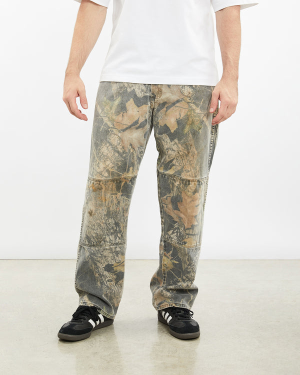 Vintage Wrangler Realtree Camo Pants <br>34" , The Real Deal , newtown, sydney, australia, thrift store, opshop, preloved, secondhand, sustainable, retro, antique, 70s, 80s, 90s, 2000s, 00s, fashion, clothing, streetwear, trendy, garment, style, boutique, store, shop, archive, sale, cheap, best, top