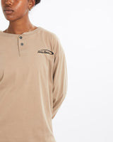 Vintage, 90s, Harley, Davidson, Long, Sleeve, Tee, The Real Deal, size medium, colour Black, newtown, sydney, australia, thrift store, opshop, preloved, secondhand, sustainable, retro, antique, 70s, 80s, 90s, 2000s, 00s, fashion, clothing, streetwear, trendy, garment, style, boutique, store, shop, archive, sale, cheap, best, top, T-Shirts