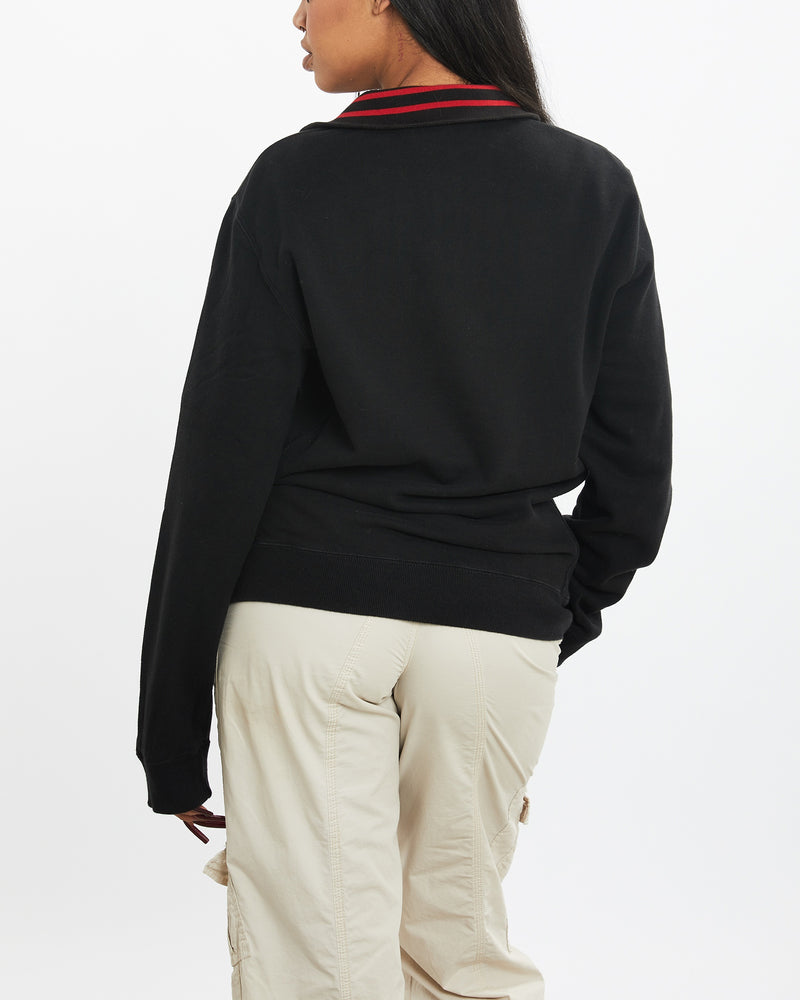 Vintage 90s Polo Ralph Lauren Quarter Zip Sweatshirt <br>S , The Real Deal , newtown, sydney, australia, thrift store, opshop, preloved, secondhand, sustainable, retro, antique, 70s, 80s, 90s, 2000s, 00s, fashion, clothing, streetwear, trendy, garment, style, boutique, store, shop, archive, sale, cheap, best, top