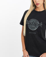 Vintage, Hard, Rock, Cafe, Tee, The Real Deal, size extra small, colour Black, newtown, sydney, australia, thrift store, opshop, preloved, secondhand, sustainable, retro, antique, 70s, 80s, 90s, 2000s, 00s, fashion, clothing, streetwear, trendy, garment, style, boutique, store, shop, archive, sale, cheap, best, top, T-Shirts