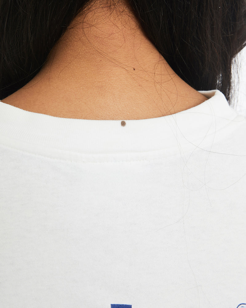 Vintage 1995 Reebok France Marathon Tee <br>S , The Real Deal , newtown, sydney, australia, thrift store, opshop, preloved, secondhand, sustainable, retro, antique, 70s, 80s, 90s, 2000s, 00s, fashion, clothing, streetwear, trendy, garment, style, boutique, store, shop, archive, sale, cheap, best, top