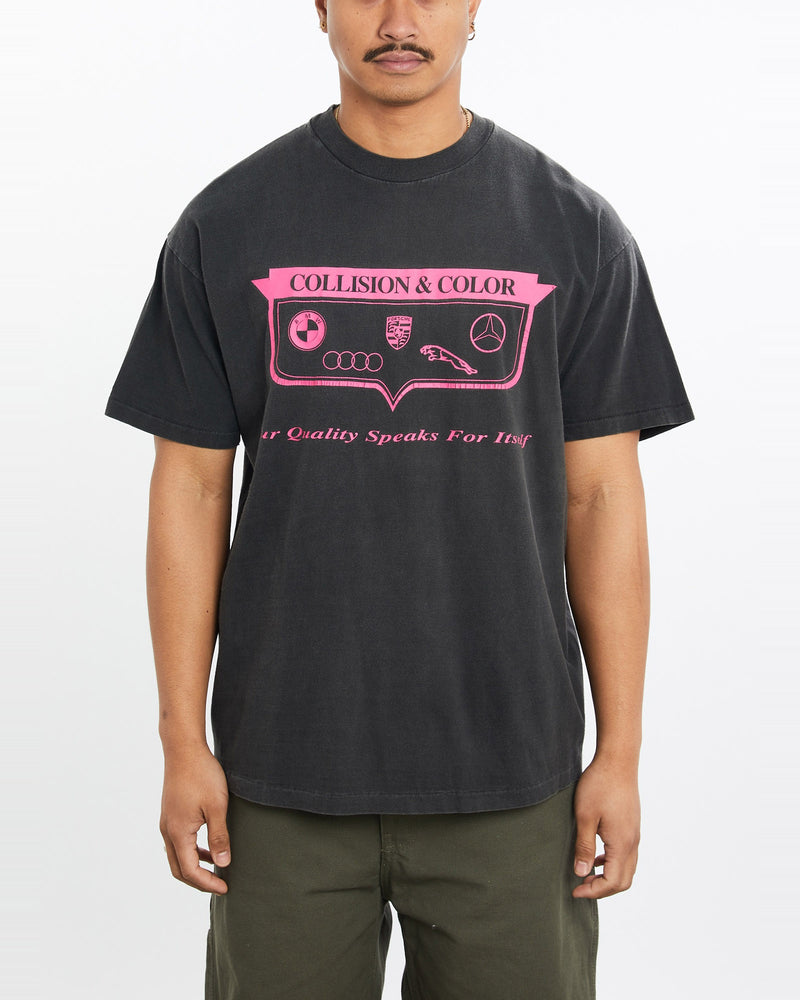 Vintage, 90s, Luxury, Auto, Repair, Tee, The Real Deal, size large, colour Black, newtown, sydney, australia, thrift store, opshop, preloved, secondhand, sustainable, retro, antique, 70s, 80s, 90s, 2000s, 00s, fashion, clothing, streetwear, trendy, garment, style, boutique, store, shop, archive, sale, cheap, best, top, T-Shirts