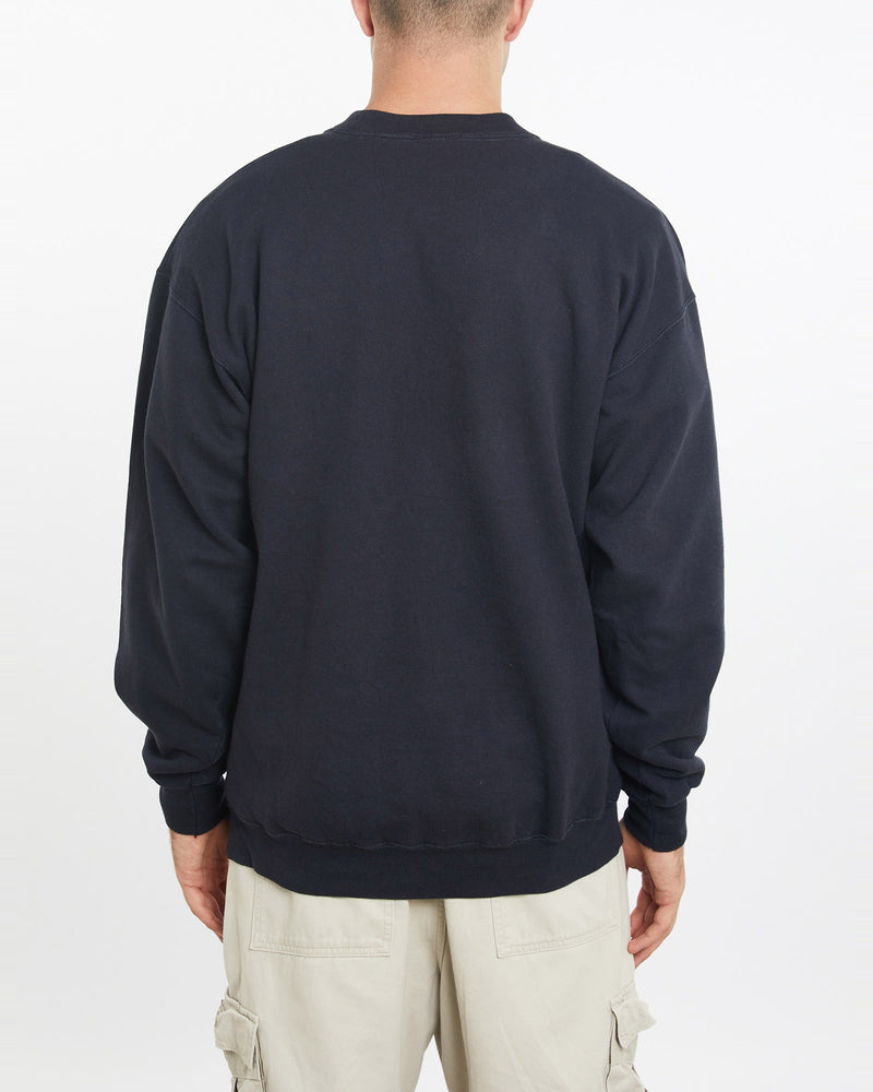 Vintage, Nike, Sweatshirt, The Real Deal, size extra large, colour Navy, newtown, sydney, australia, thrift store, opshop, preloved, secondhand, sustainable, retro, antique, 70s, 80s, 90s, 2000s, 00s, fashion, clothing, streetwear, trendy, garment, style, boutique, store, shop, archive, sale, cheap, best, top, Sweats and hoodies