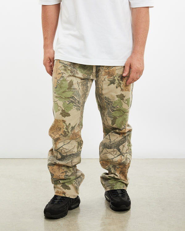 Vintage Realtree Camo Pants <br>36" , The Real Deal , newtown, sydney, australia, thrift store, opshop, preloved, secondhand, sustainable, retro, antique, 70s, 80s, 90s, 2000s, 00s, fashion, clothing, streetwear, trendy, garment, style, boutique, store, shop, archive, sale, cheap, best, top