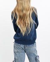 Vintage, 90s, NCAA, Penn, State, Nittany, Lions, Sweatshirt, The Real Deal, size extra small, colour Navy, newtown, sydney, australia, thrift store, opshop, preloved, secondhand, sustainable, retro, antique, 70s, 80s, 90s, 2000s, 00s, fashion, clothing, streetwear, trendy, garment, style, boutique, store, shop, archive, sale, cheap, best, top, Sweats and hoodies